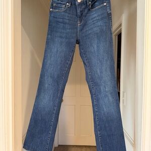 Zara Women's Straight Leg Blue Jeans